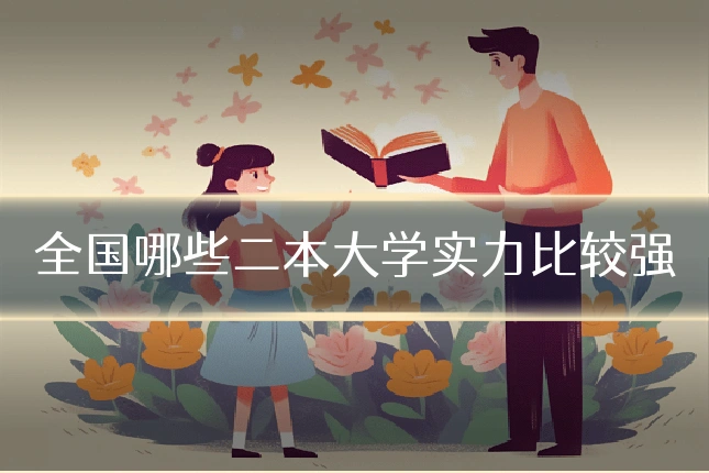 全国哪些二本大学实力比较强