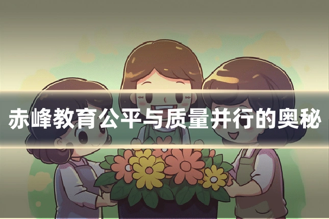 赤峰教育公平与质量并行的奥秘