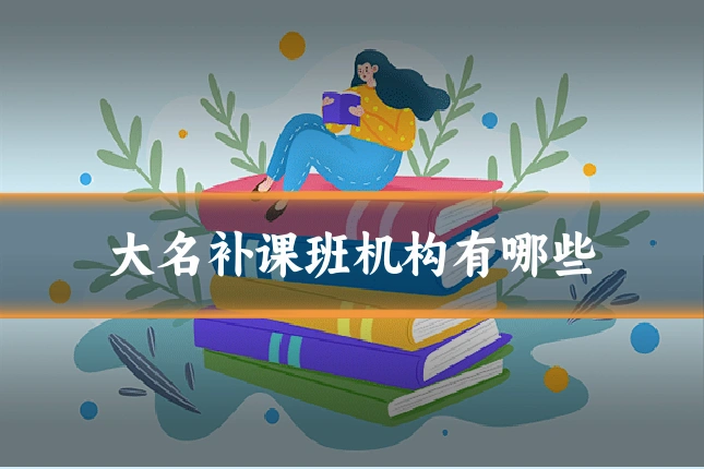 大名补课班机构有哪些