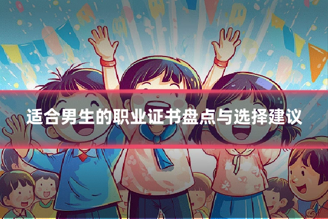 适合男生的职业证书盘点与选择建议