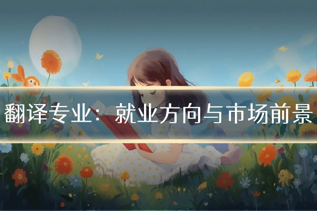 翻译专业：就业方向与市场前景