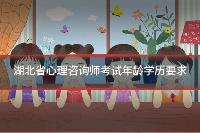湖北省心理咨询师考试年龄学历要求