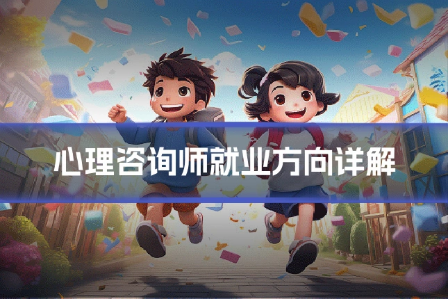心理咨询师就业方向详解