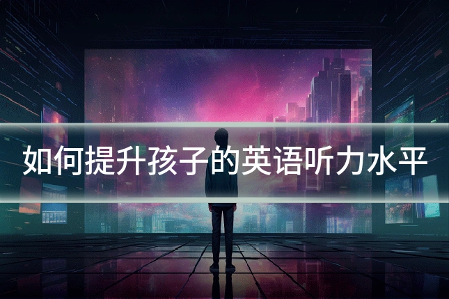 如何提升孩子的英语听力水平