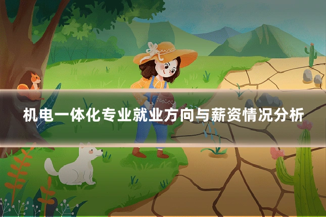 机电一体化专业就业方向与薪资情况分析