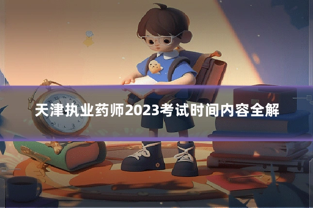 天津执业药师2023考试时间内容全解