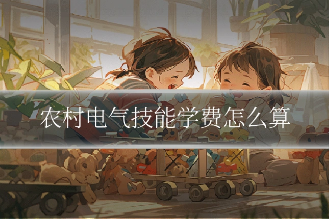 农村电气技能学费怎么算