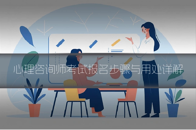 心理咨询师考试报名步骤与用处详解