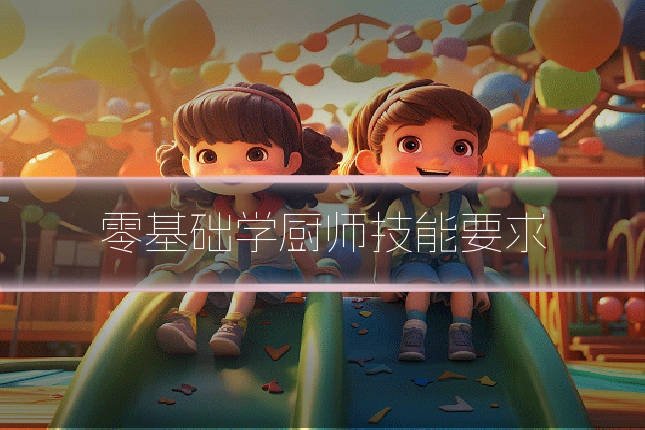 零基础学厨师技能要求