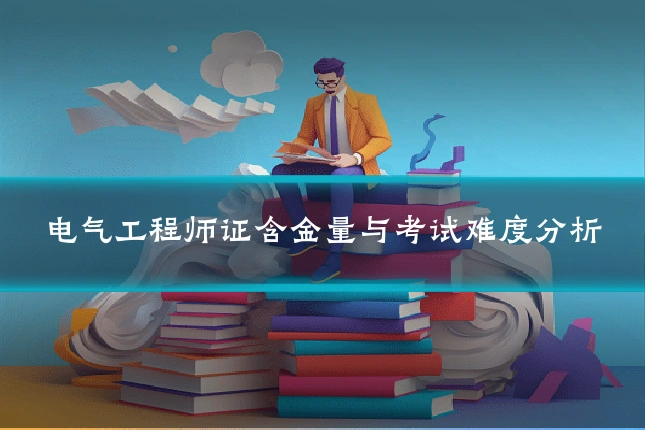 电气工程师证含金量与考试难度分析