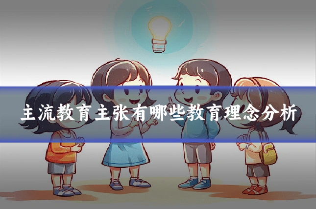 主流教育主张有哪些教育理念分析