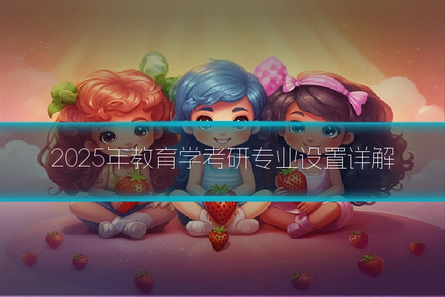 2025年教育学考研专业设置详解