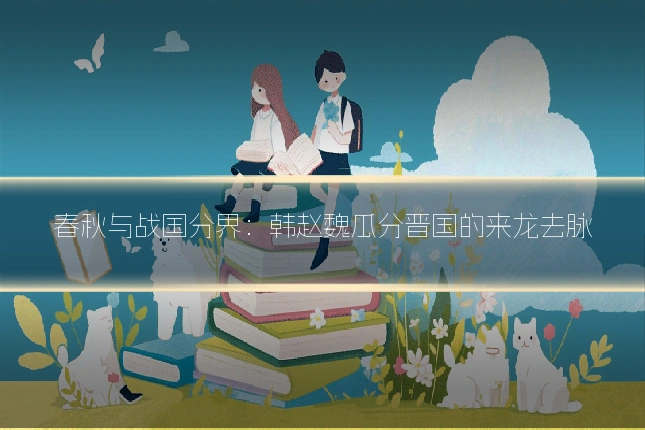 春秋与战国分界：韩赵魏瓜分晋国的来龙去脉
