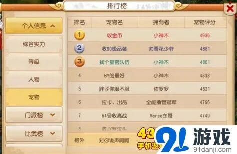 梦幻西游宠物冲榜方法与技巧分享
