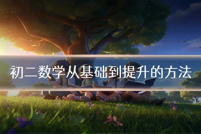 初二数学从基础到提升的方法