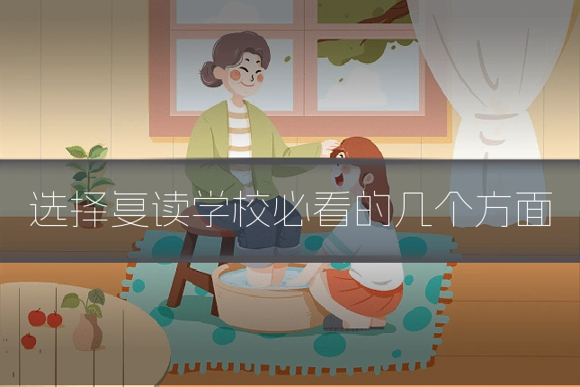 选择复读学校必看的几个方面