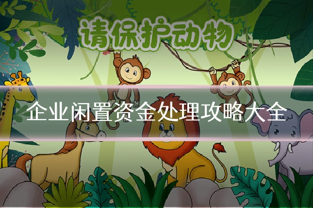 企业闲置资金处理攻略大全