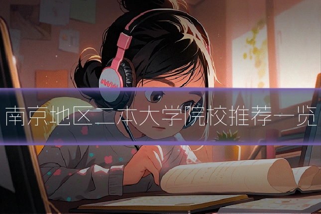 南京地区二本大学院校推荐一览
