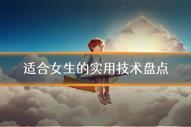 适合女生的实用技术盘点