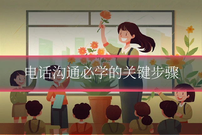 电话沟通必学的关键步骤