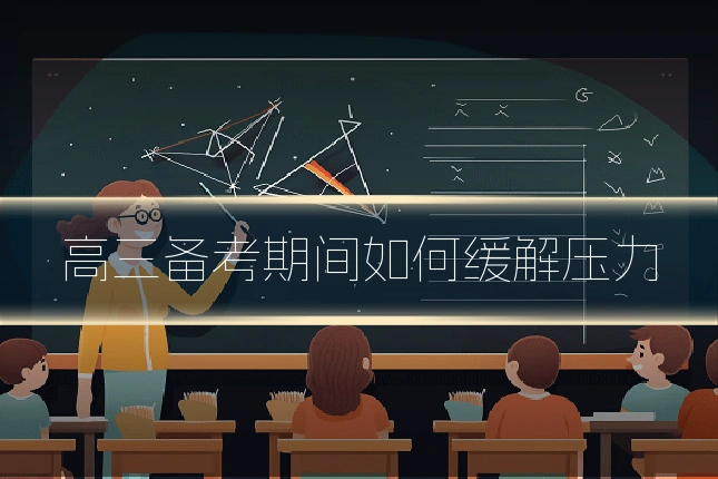高三备考期间如何缓解压力