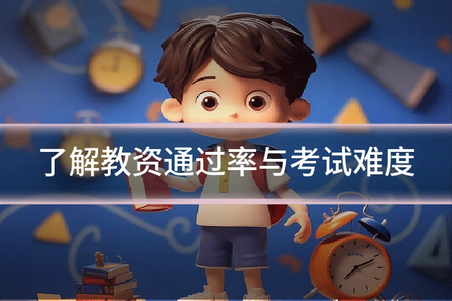 了解教资通过率与考试难度