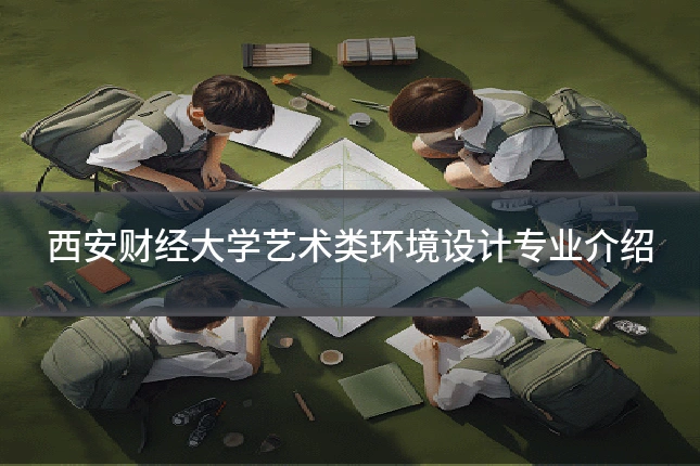 西安财经大学艺术类环境设计专业介绍