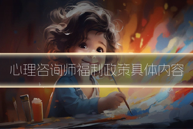 心理咨询师福利政策具体内容