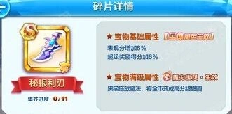 天天酷跑魔力宝贝系列宝物猩红指环