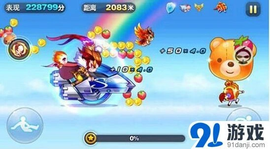 天天酷跑2周年新坐骑炫动战车强度分析