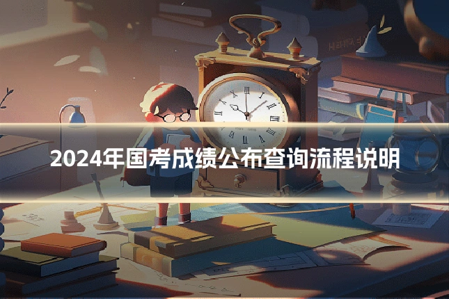 2024年国考成绩公布查询流程说明