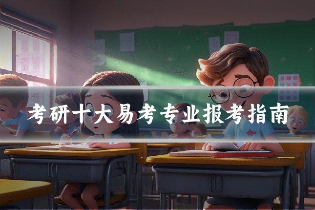 考研十大易考专业报考指南