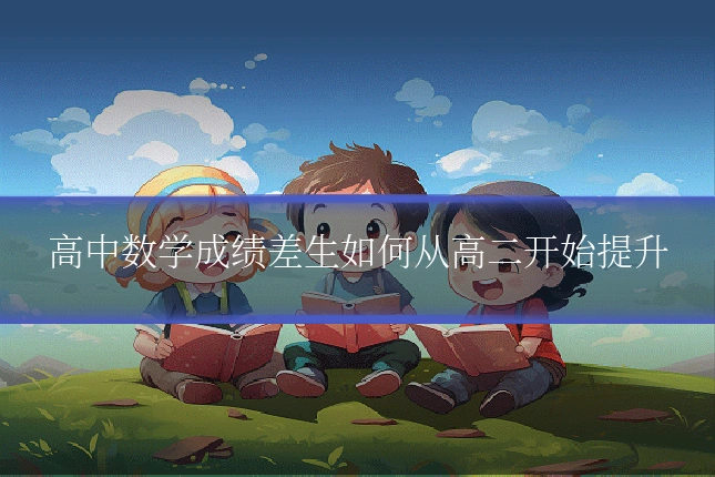 高中数学成绩差生如何从高二开始提升
