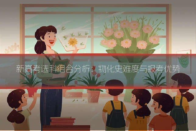 新高考选科组合分析：物化史难度与报考优势