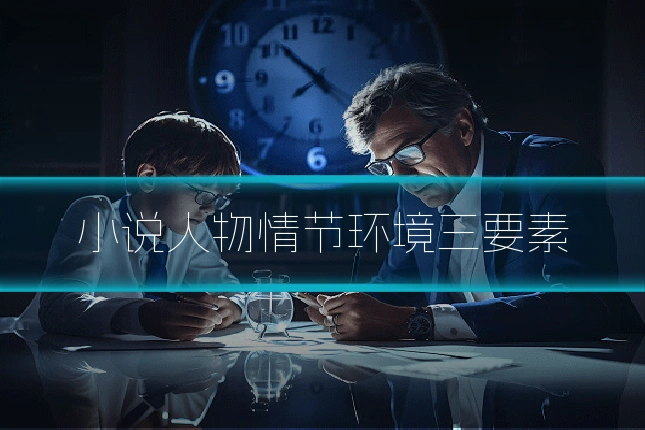 小说人物情节环境三要素