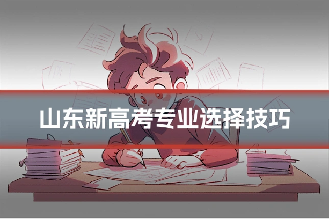 山东新高考专业选择技巧