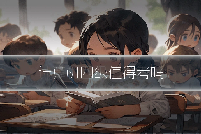 计算机四级值得考吗