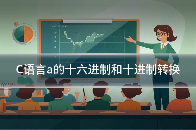 C语言a的十六进制和十进制转换