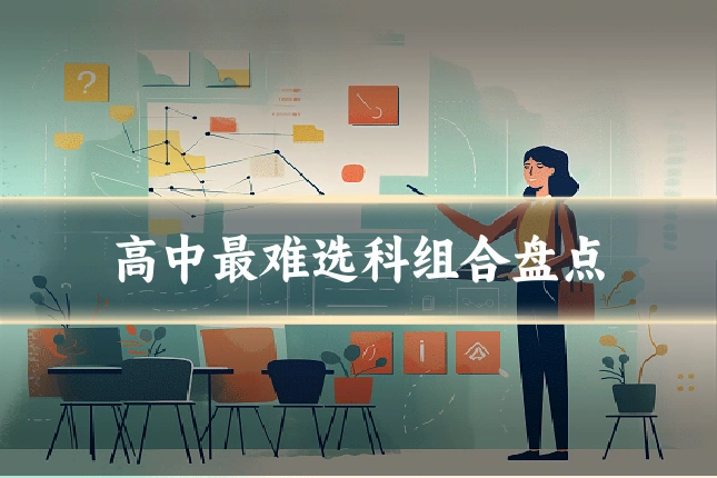 高中最难选科组合盘点