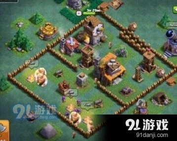 部落冲突四本初期强攻大本技巧分享