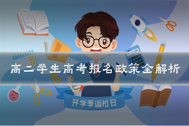 高二学生高考报名政策全解析
