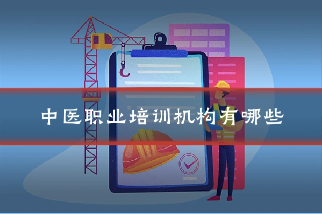 中医职业培训机构有哪些