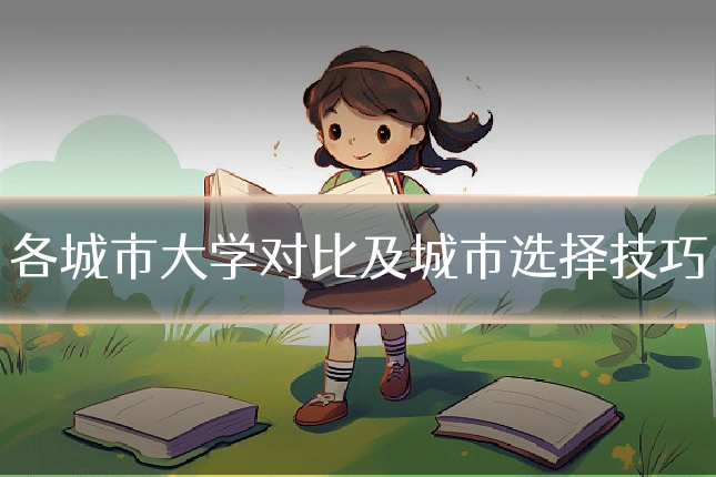 各城市大学对比及城市选择技巧