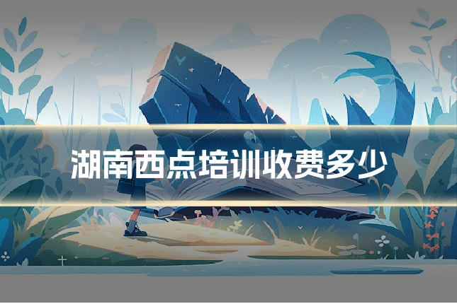 湖南西点培训收费多少