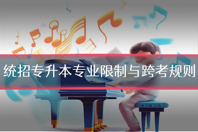 统招专升本专业限制与跨考规则