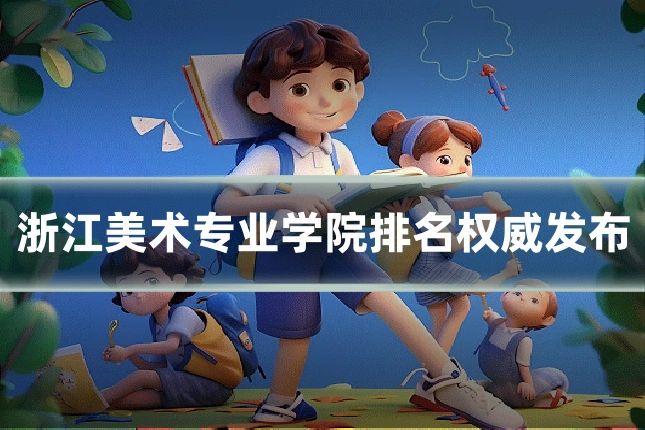 浙江美术专业学院排名权威发布