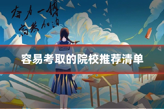 容易考取的院校推荐清单