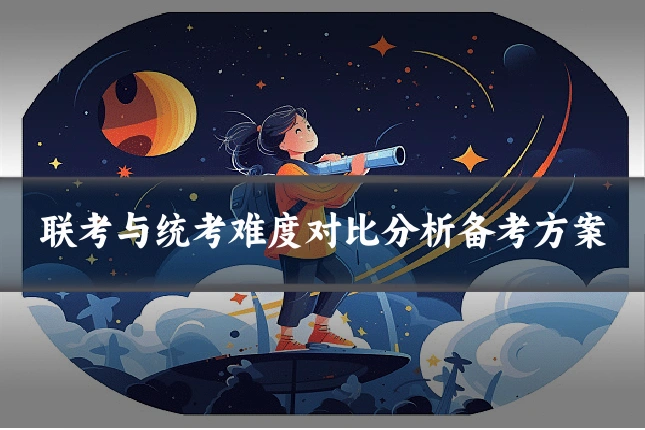 联考与统考难度对比分析备考方案