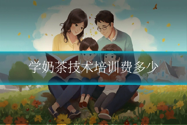 学奶茶技术培训费多少