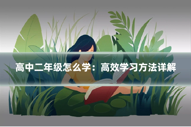 高中二年级怎么学：高效学习方法详解